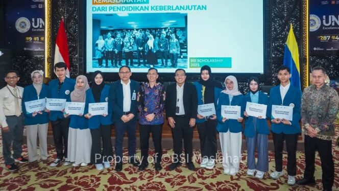 BSI Maslahat Hadirkan Sarasehan BSI Scholarship dengan Rektor UNAIR untuk Perkuat Pembangunan Talenta SDM Berkualitas