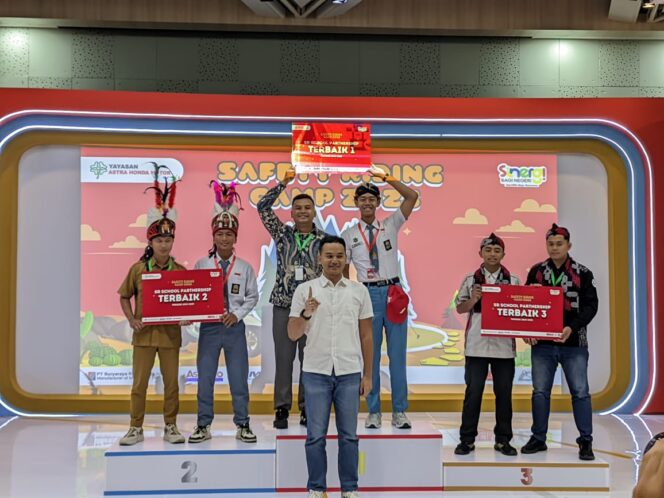
Perwakilan Sekolah Partnership MPM Honda Jatim Sabet Juara di Safety Riding Camp Nasional