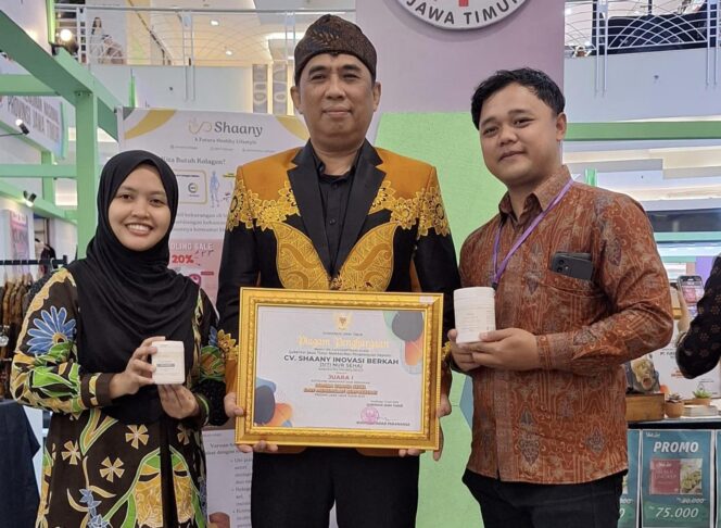 
Produk Shaany Collagen Raih Juara 1 Lomba UKM Berprestasi Jatim 2025