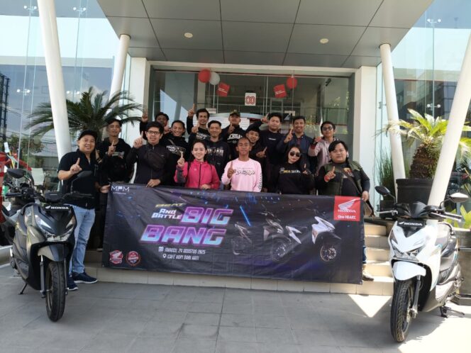 
Bikers Honda BeAT Ramaikan Kota Malang dalam BeAT & Battle Paguyuban BeAT Jatim