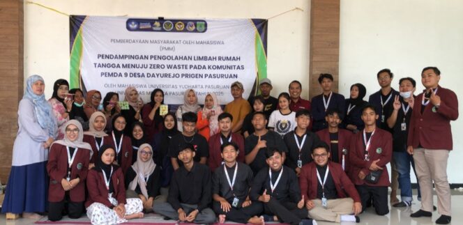
Mahasiswa Yudharta dan Unmer Pasuruan Dorong Desa Dayurejo Menuju Zero Waste