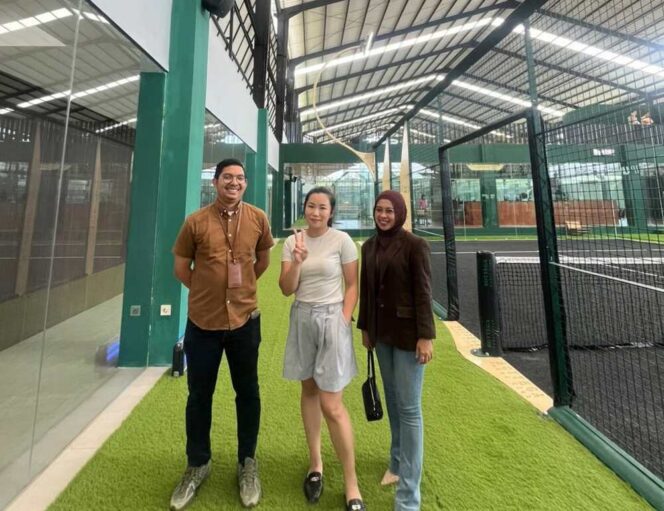 
BRI Branch Office Gunung Sahari Region 6/Jakarta 1 Jalin Kerja Sama dengan Bottega Padel BSD