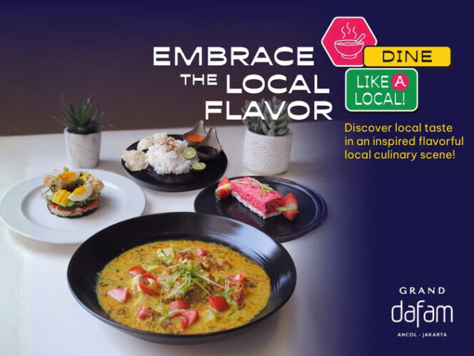 
Grand Dafam Ancol Jakarta Hadirkan “Dine Like a Local” dengan Cita Rasa Lokal Indonesia