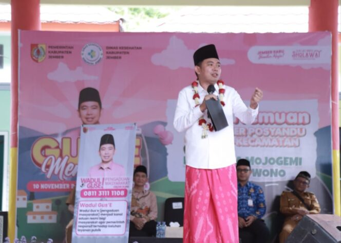 
Gus Fawait Ajak Kader Posyandu Bergerak Bersama Tekan Angka Kematian Ibu dan Bayi