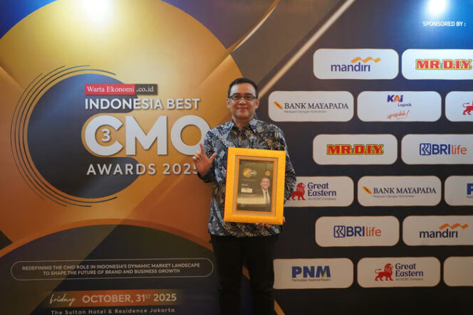 
KAI Logistik Sabet Penghargaan Indonesia Best CMO Awards 2025