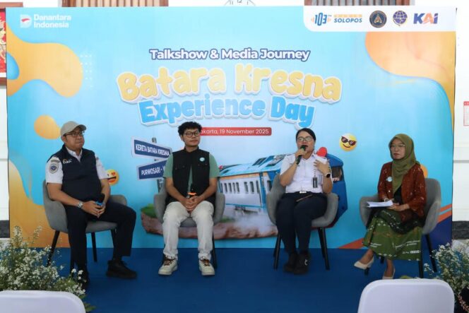 
PT KAI Daop 6 Yogyakarta Tunjukkan Eksistensi KA Batara Kresna Lewat Gelaran “Batara Kresna Experience Day” di Stasiun Purwosari