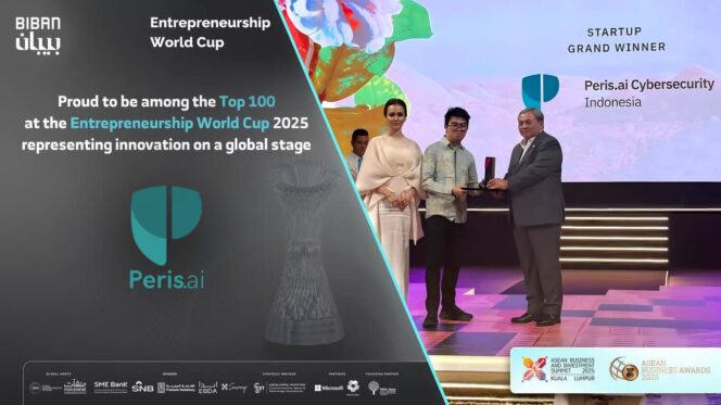 
Peris.ai Cybersecurity Raih Penghargaan ASEAN Award & Masuk 100 Startup Global EWC 2025