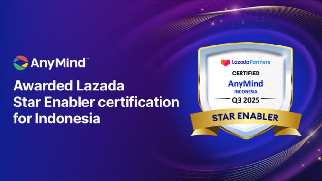 
AnyMind Group raih sertifikasi Lazada Star Enabler untuk pasar Indonesia