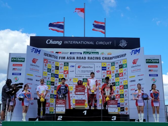
Arbi Aditama dan Astra Honda Juara Asia ARRC AP250