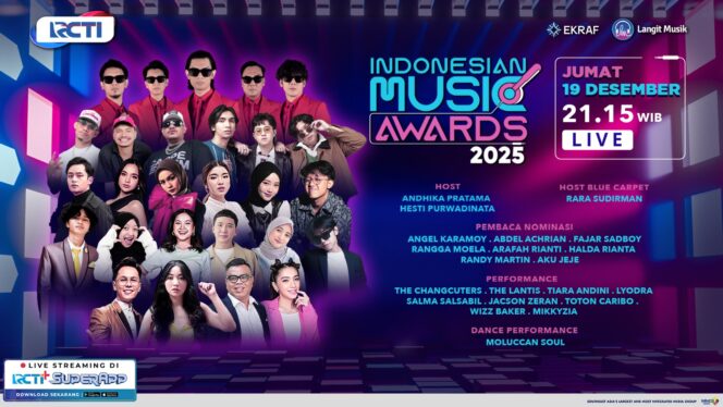 
Indonesian Music Awards 2025 Kembali Hadir Rayakan Panggung Penuh Spektakuler