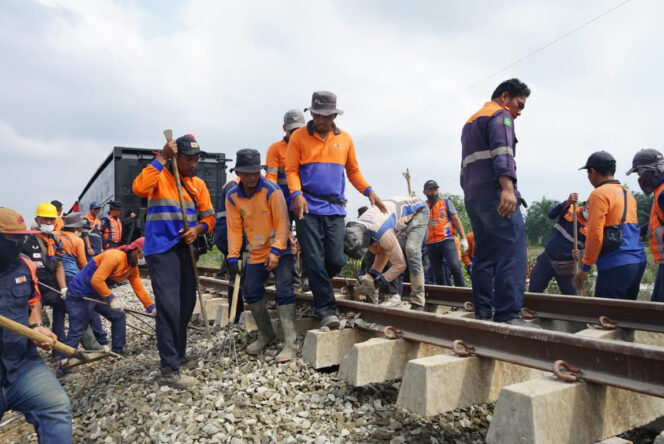 
KAI Divre I Sumut Percepat Perbaikan Jalur Medan – Binjai