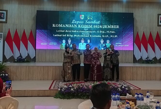 
Lepas Sambut Dandim 0824/Jember, Malam Kenangan, Haru, dan Harapan Baru