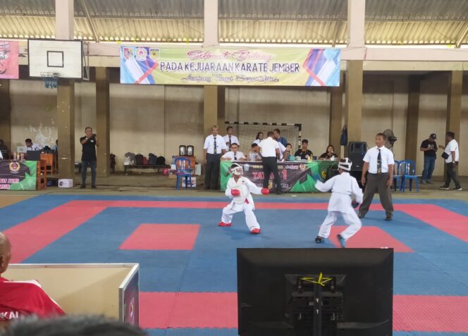 
Kejurkab Karate Forki Jember Bangkit Lagi, 600 Atlet Ramaikan Ajang Seleksi Prestasi