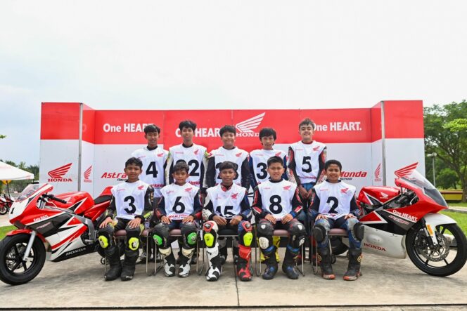 
Siap Mengaspal di Lintasan Dunia, 10 Pebalap Muda Terpilih di Astra Honda Racing School 2026