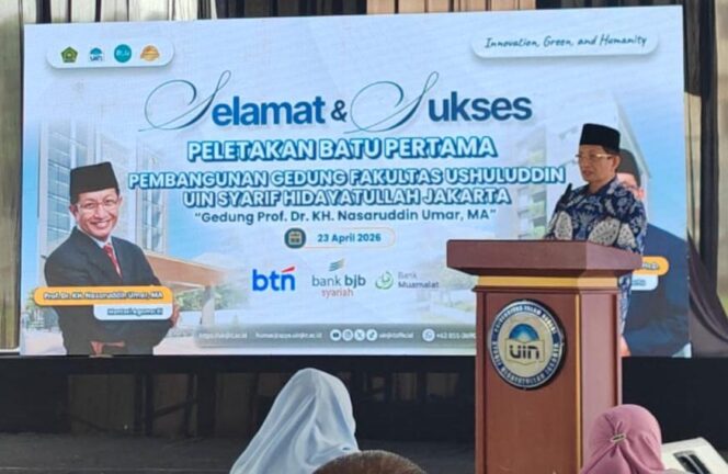 
Menteri Agama RI Resmikan Pembangunan Gedung Fakultas Ushuluddin UIN Jakarta